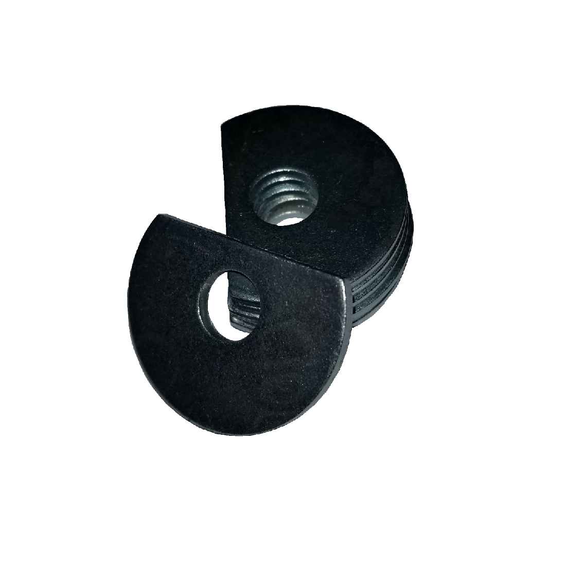 Clipped OD Washer - 0.500 ID, 1.250 OD, 0.156 Thick, Low Carbon Steel - Soft