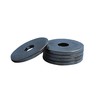 Heavy Fender Washer - 0.437 ID, 2.000 OD, 0.125 Thick, Low Carbon Steel - Soft, Phosphate & Oil