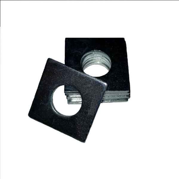 Square OD, ID Washer - 0.312 ID, 1.500 OD, 0.089 Thick, Brass