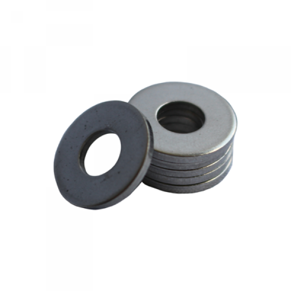 Flat Washer - 1.187 ID, 1.540 OD, 0.049 Thick, Stainless - 300 Series