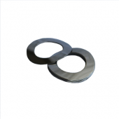 Wave Washer - 0.125 ID, 0.220 OD, 0.015 Thick, Spring Steel - Hard