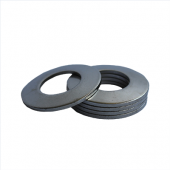 Belleville Washer - 0.125 ID, 0.250 OD, 0.009 Thick, Spring Steel - Hard, Phosphate & Oil