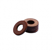 Flat Washer - 0.067 ID, 0.117 OD, 0.020 Thick, Copper