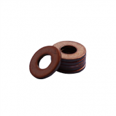 Flat Washer - 0.068 ID, 0.135 OD, 0.020 Thick, Copper