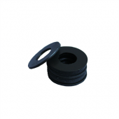 Flat Washer - 0.074 ID, 0.156 OD, 0.010 Thick, Nylatron