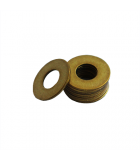 Flat Washer - 0.050 ID, 0.109 OD, 0.015 Thick, Brass