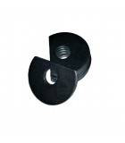 Clipped OD Washer - 0.500 ID, 1.250 OD, 0.156 Thick, Low Carbon Steel - Soft