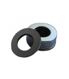 Flat Washer - 0.065 ID, 0.125 OD, 0.010 Thick, Low Carbon Steel - Soft, Nickel