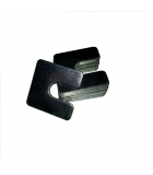 Slotted Square Washer - 0.656 ID, 1.500 OD, 0.010 Thick, Low Carbon Steel - Soft